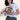 Custom Dog Portrait Checkered Leather Purse for Dog Moms